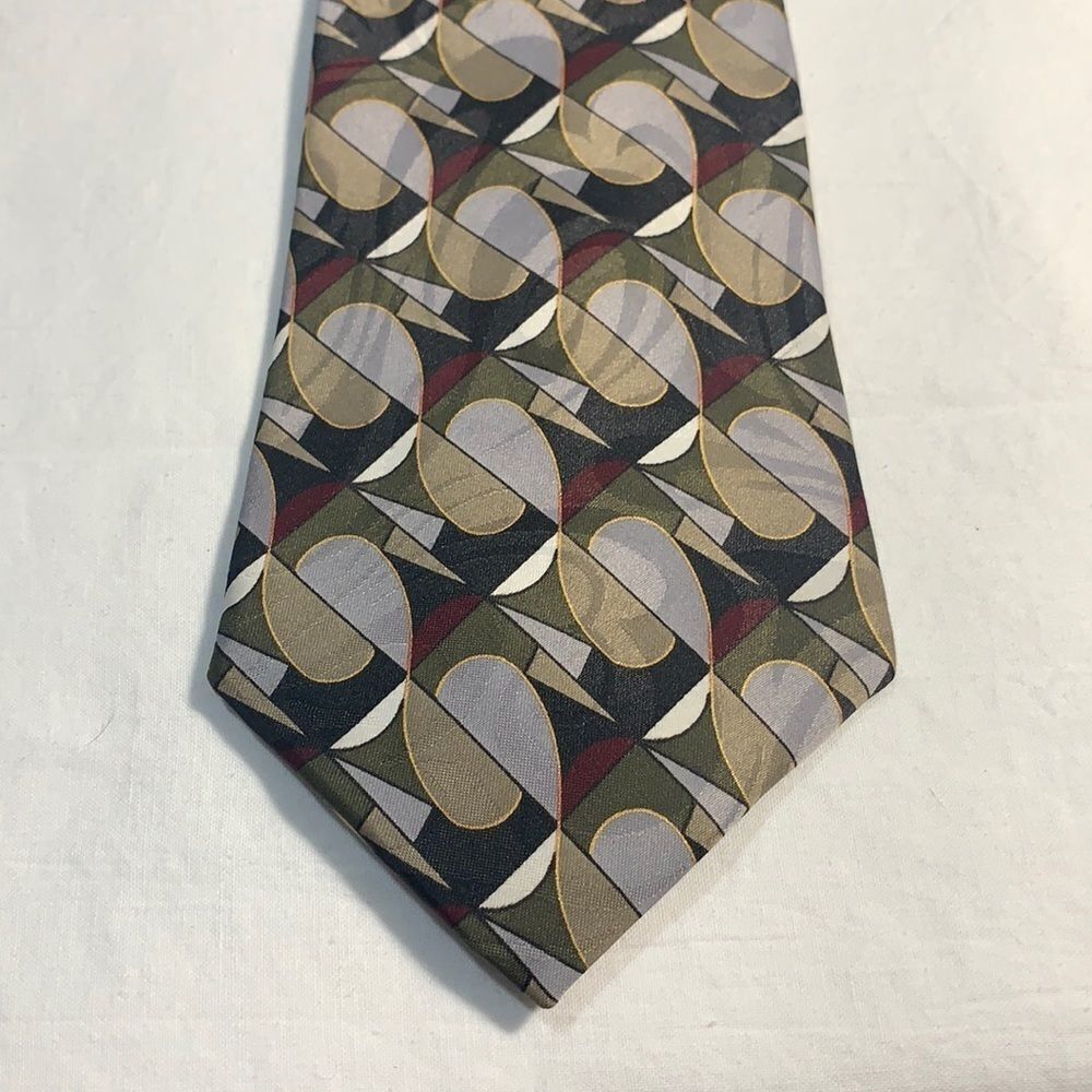 3for$20 surrey green tan red tie